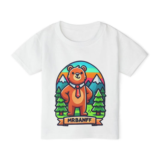 Adventurous Bear Toddler T-shirt - MRBANFF Kids Tee